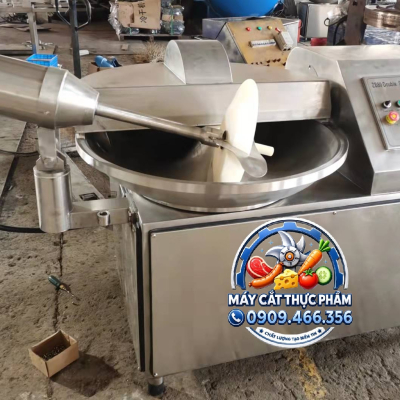 Máy băm nhuyễn thịt công nghiệp 80L nhập khẩu chính hãng – Công suất lớn, xay siêu mịn
