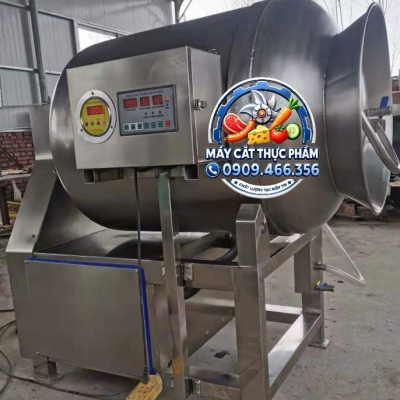 Máy Trộn Ướp Thịt Chân Không – Trộn Đều, Thấm Nhanh Gia Vị, Nâng Cao Năng Suất