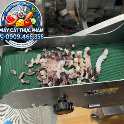 MÁY CẮT BẠCH TUỘC CÔNG NGHIỆP – CẮT NHANH, ĐẸP, NÂNG CAO NĂNG SUẤT CHẾ BIẾN HẢI SẢN