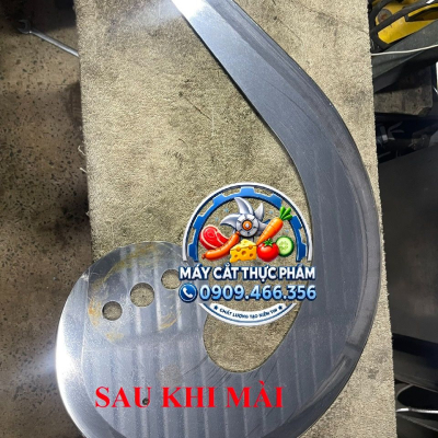 MÀI DAO CẮT THỊT TỐC ĐỘ CAO – DAO BÉN NHƯ MỚI, CẮT NGỌT TỪNG LÁT