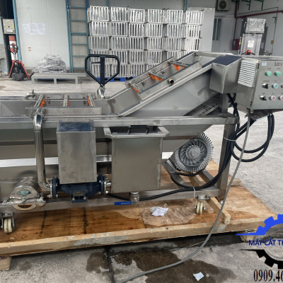 Máy rửa rau củ sục khí
